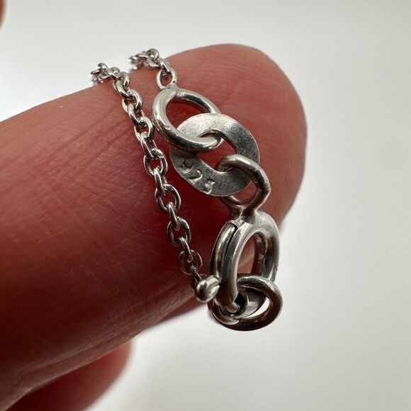 NIB Verozi 2ct (8mm) Moissanite stone solitaire necklace in sterling silver! - Picture 7 of 14